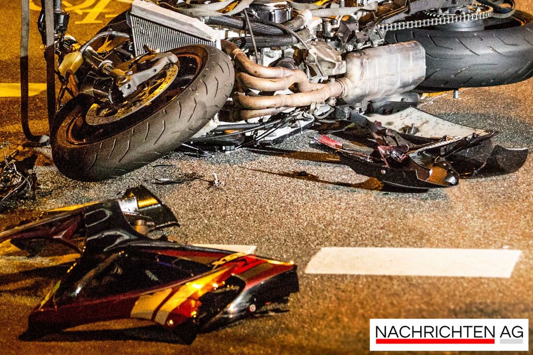 Am 15.06.2025 kam es auf der B109 bei Anklam zu einem Unfall zwischen einem Motorrad und einem Transporter. Der 58-jährige Motorradfahrer wurde leicht verletzt.