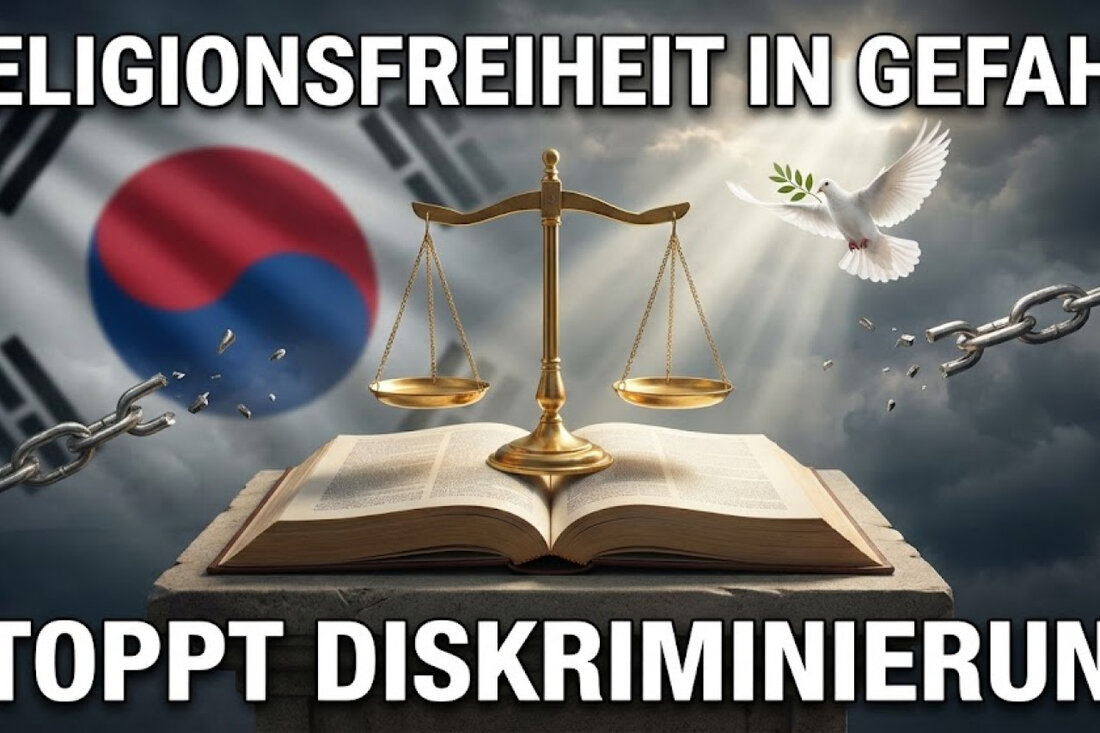 Shincheonji Frankfurt: Glaubensgemeinschaft verurteilt Sündenbock-Politik und fordert Rückkehr zur Rechtsstaatlichkeit. FRANKFURT AM MAIN / SEOUL, 21. Januar 2021 – Die Shincheonji Kirche Jesu, vertreten in Deutschland durch die Deutschland Zion Gemeinde e.V. in Frankfurt, hat heute eine entschiedene Stellungnahme zur aktuellen politischen Lage in Südkorea veröffentlicht. Die Glaubensgemeinschaft wirft der südkoreanischen Regierung vor, gezielt eine …
