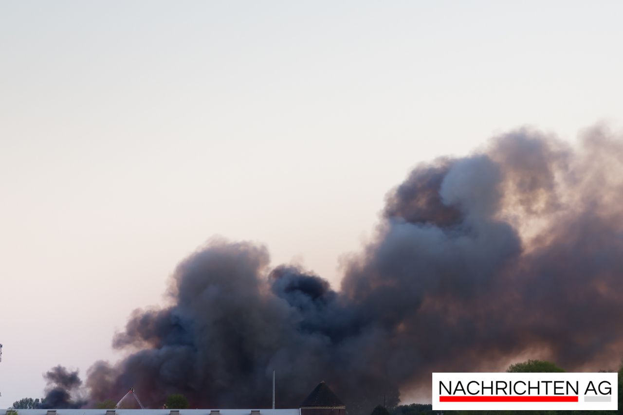 Großbrand in Rollwitz: Garagenkomplex in Flammen, 40.000 Euro Schaden!