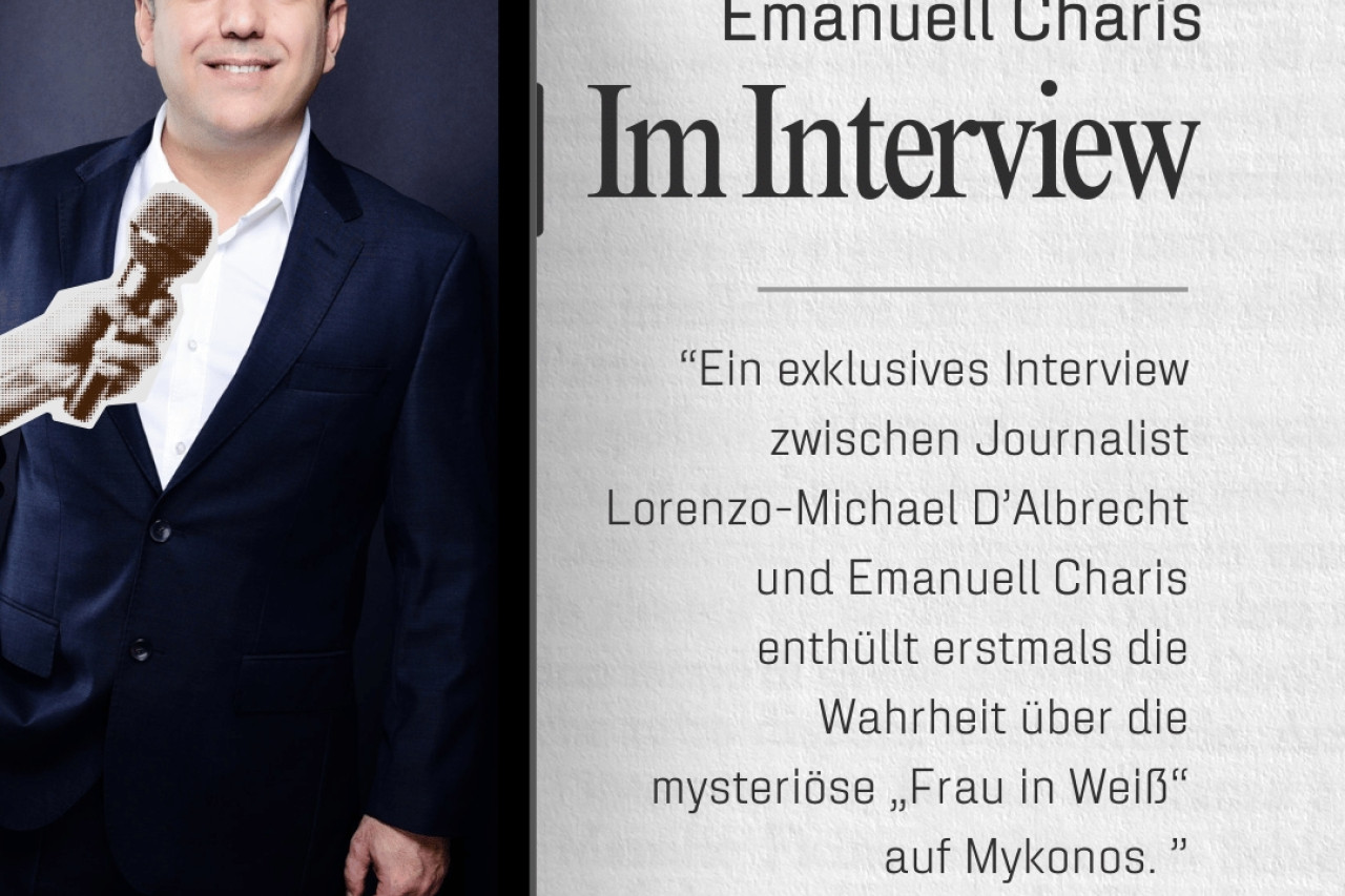 Exklusiv-Interview mit Emanuell Charis – Die Wahrheit über die Frau in Weiß erschüttert Europa!